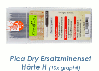 Pica Dry Ersatzminen Tischler/Schreiner Set 10-teilig graphit H  (1 Stk.)
