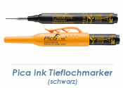 Pica Ink Tieflochmarker schwarz (1 Stk.)