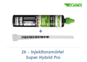 2K Injektionsmörtel Super Hybrid Pro 300ml inkl. ETA...