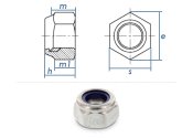 FASTON® Flanschmuttern M3 mit Sperrverzahnung Edelstahl A2 Sechskantmuttern  mit Flansch Bundmuttern DIN 6923 Sperrzahnmutter Edelstahlmuttern -  AlleSchrauben