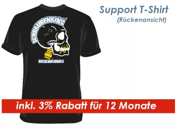 SK2026 Support Shirt Gr. M / Schwarz --  inkl. 3% Rabatt für 12 Monate -- (1 Stk.)