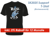 SK2025 Support Shirt Gr. XL / Schwarz --  inkl. 3% Rabatt...