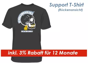 SK2026 Support Shirt Gr. XXL / Grau --  inkl. 3% Rabatt für 12 Monate -- (1 Stk.)