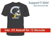SK2026 Support Shirt Gr. XXL / Grau --  inkl. 3% Rabatt für 12 Monate -- (1 Stk.)