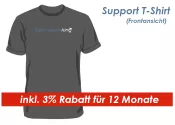 SK2026 Support Shirt Gr. XXL / Grau --  inkl. 3% Rabatt für 12 Monate -- (1 Stk.)