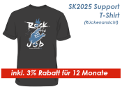 SK2023 Support Shirt Gr. M / Grau --  inkl. 3% Rabatt...