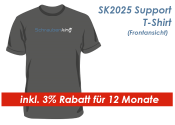 SK2025 Support Shirt Gr. L / Grau --  inkl. 3% Rabatt für 12 Monate -- (1 Stk.)