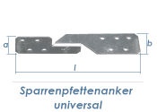 170mm Sparrenpfettenanker universal (1 Stk.)