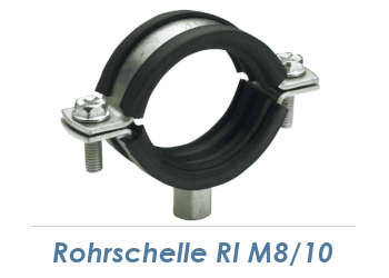 74-80mm (2 1/2") Rohrschellen M8/M10  (1 Stk.)