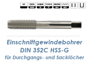 M2 Einschnittgewindebohrer DIN352C HSS-G (1 Stk.)