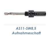 AS11-SW8,5 Aufnahmeschaft für Bi-Metall...