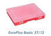 Sortimentskasten EuroPlus Basic 37/12 rot (1 Stk.)