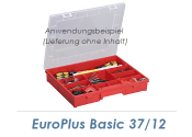 Sortimentskasten EuroPlus Basic 37/12 rot (1 Stk.)