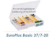 Sortimentskasten EuroPlus Basic 37/7-20 transparent (1 Stk.)