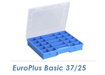 Sortimentskasten EuroPlus Basic 37/25 blau (1 Stk.)