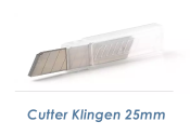 25mm Cutter Klingen - 10 Stk. Packung (1 Stk.)