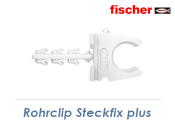 16mm Rohrclip Steckfix plus (10 Stk.)