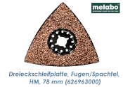 78mm Metabo HM Dreieckschleifplatte Starlock für...