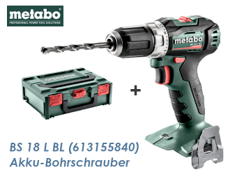 Metabo Akku-Bohrschrauber BS 18 L BL (1 Stk.)