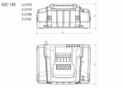 Metabo Schnellladegerät ASC 145 "Air...