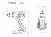 Metabo Akku-Bohrschrauber BS 18 LT BL (1 Stk.)