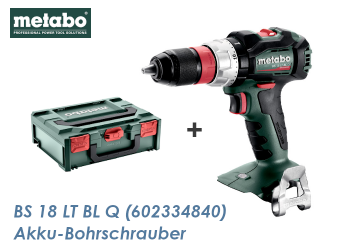 Metabo Akku-Bohrschrauber BS 18 LT BL Q (1 Stk.)