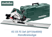 Metabo Handkreissäge KS 55 FS SET (1 Stk.)