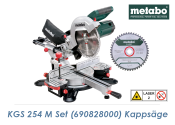 Metabo Kappsäge KGS 254 M inkl. 2 x HM...