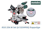 Metabo Kappsäge KGS 254 M inkl. 2 x HM...