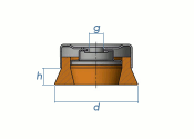 80 x 0,3mm Topfbürste gewellt Einzeldraht Stahl  (1...