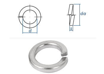 M7 x 30mm Sechskantschrauben DIN933 Vollgewinde Stahl verzinkt FKL8.8 (10  Stk.)