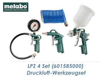 Reifenfüller 0901003858 Spritzpistole Metabo LPZ 7 Set Druckluft-Werkzeugsets 