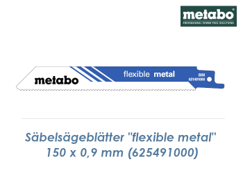 150 x 1,8mm Säbelsägeblatt BiM "Flexible Metal" (1 Stk.)