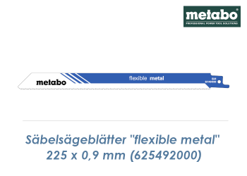 225 x 1,8mm Säbelsägeblatt BiM "Flexible Metal"  (1 Stk.)