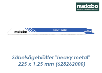 225mm Säbelsägeblatt BiM "Heavy Metal"  (1 Stk.)
