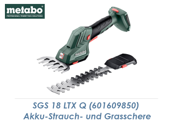 Metabo Akku-Strauch- und Grasschere SGS 18 LTX Q (1 Stk.)