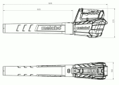 Metabo Akku-Laubbläser LB 18 LTX BL (1 Stk.)