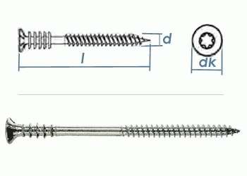 6 x 80mm Justierschraube (10 Stk.)