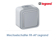 Wechselschalter Legrand FR-AP grau (1 Stk.)