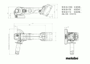 Metabo Akku-Winkelschleifer W 18 L 9-125 Quick (1 Stk.)