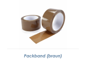 50mm PP-Packband braun - 66m Rolle (1 Stk.)