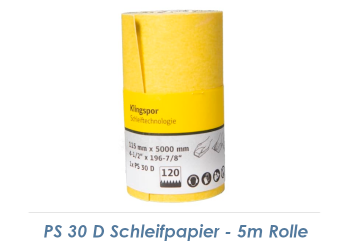 K180 Schleifpapierrolle (5m Rolle) - PS30D (1 Stk.)