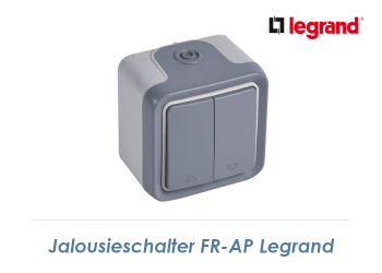 Jalousieschalter Legrand FR-AP grau (1 Stk.)