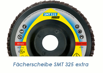 125mm Fächerscheibe K80 gewölbt 12° - SMT325 Extra (1 Stk.)