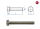 M6 x 16mm Sechskantschrauben DIN933 Vollgewinde Edelstahl A4 (10 Stk.)