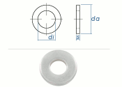 6,4mm Scheiben f. Schrauben m. schweren Spannhülsen...