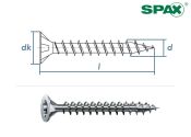 4,5 x 35mm SPAX Universalschrauben T-Star plus VG T20...