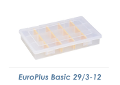 Sortimentskasten EuroPlus Basic 29/3-12 transparent (1 Stk.)