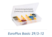 Sortimentskasten EuroPlus Basic 29/3-12 transparent (1 Stk.)