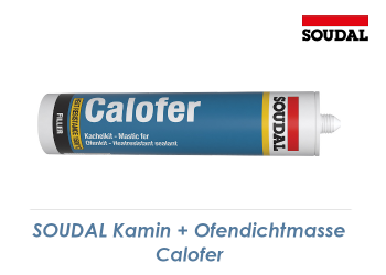 Kamin + Ofendichtkleber Calofer 1500°C  310ml Kartusche (1 Stk.)